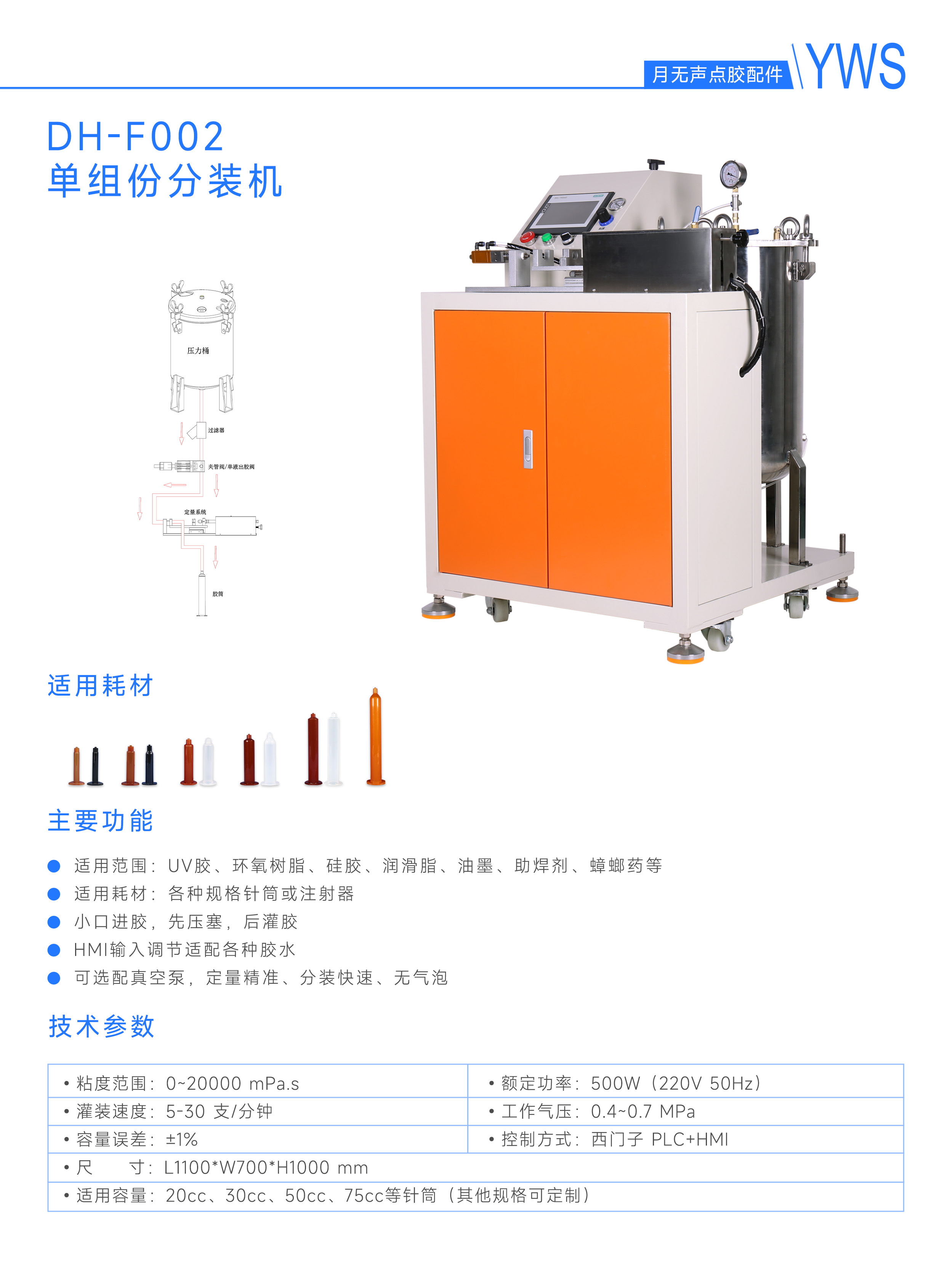 單組份分裝機